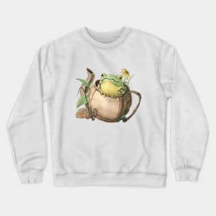 Froggy in a Teapot - George Washington - Over The Garden Wall Frog Crewneck Sweatshirt